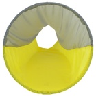 Тоннель для эстафет, длина 3.5 м, d=75 см, 2 кольца, цвет жёлтый/серый - Фото 3