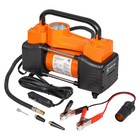 Компрессор автомобильный X5, двухпоршневой, в пласт.кейсе, 50 л/мин, 10 АТМ - Фото 3