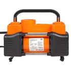 Компрессор автомобильный X5, двухпоршневой, в пласт.кейсе, 50 л/мин, 10 АТМ - Фото 4