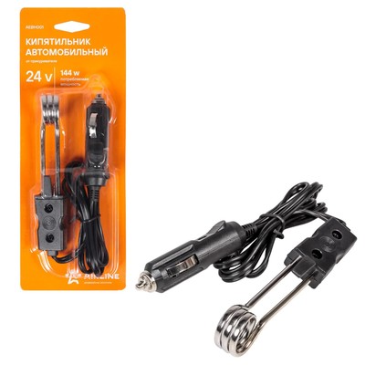 Кипятильник автомобильный от прикуривателя, 24 В