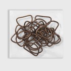 Полукольцо для сумок, d = 25 мм, толщина - 2 мм, цвет антик, цена за 1 штуку (комплект 50 шт) - фото 21458092