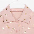 Платье детское KAFTAN «Сердечки», размер 28 (86-92 см), розовое - Фото 8