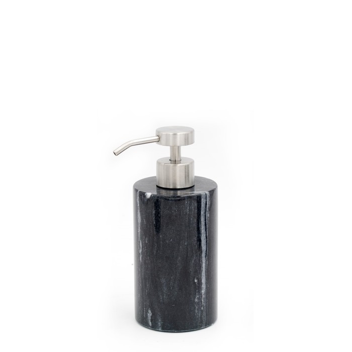 Дозатор для жидкого мыла Mabelle, цвет серый - Фото 1
