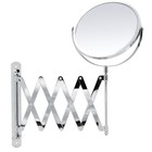 Зеркало косметическое подвесное Jannin RIDDER, хром, 1х/2х-увеличение - фото 295446142