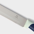 Нож Доляна «Страйп», универсальный, лезвие 15 см, цвет синий - Фото 4