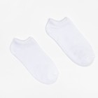Носки мужские укороченные MINAKU: Premium цвет белый, размер 42-43 (29 см) - фото 318749519