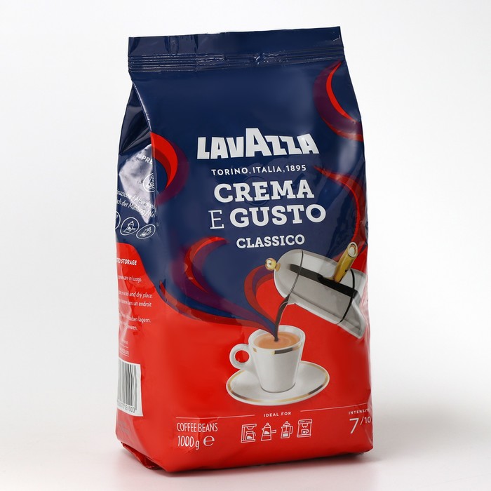 Кофе в зернах Lavazza Crema e Gusto Classico, 1000 г - Фото 1
