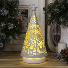 УЦЕНКА Фигура световая «Олени в лесу », 31×13×13 см, 3хАА (не в компл.), 2 режима Т/БЕЛЫЙ и RGB 7664570