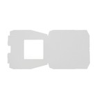 Контейнер на вынос, с окном, крафт, набор 10 штук, 20 х 20 х 4 см - фото 34895693