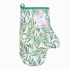 Кухонный набор подарочный Leaves: полотенце, варежка-прихватка, кисть, лопатка, венчик - Фото 8