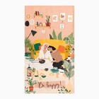 Кухонный набор подарочный Life is beautiful: полотенце, варежка-прихватка, кисть, лопатка, венчик - Фото 2