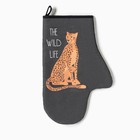 Набор подарочный The wild life: полотенце, варежка-прихватка, кисть, лопатка, венчик - Фото 5