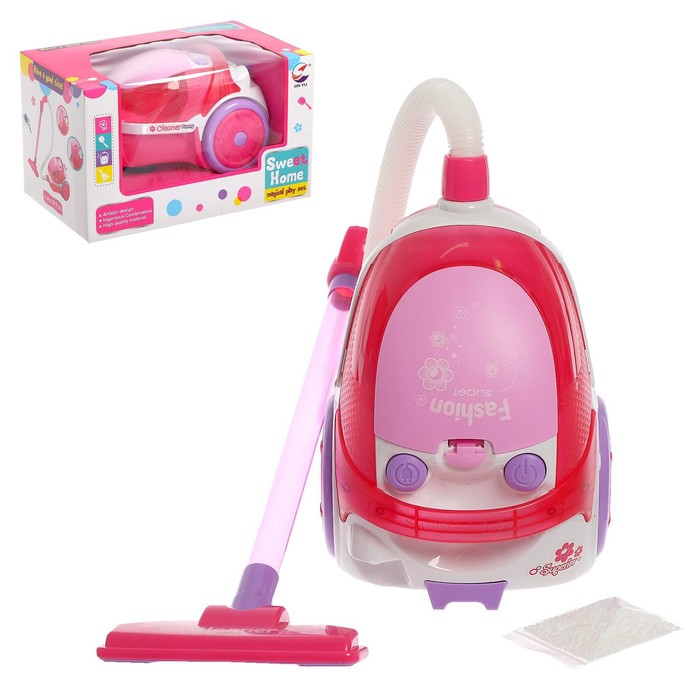 УЦЕНКА Бытовая техника пылесос «Сладкая вата» на колёсах - Фото 1