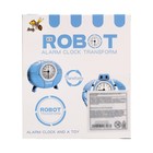 УЦЕНКА Робот «Будильник», трансформируется, звуковые эффекты, цвет МИКС - Фото 6