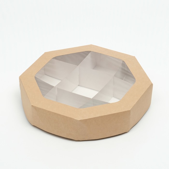 Менажница крафт, 25 х 5 см - Фото 1