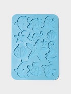Форма для шоколада Доляна «Морская история», силикон, 23×16×0.5 см, 13 ячеек, голубая - Фото 4