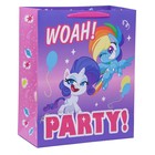 Пакет подарочный "Party", My Little Pony, 40х49х19см - фото 9530432