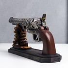 Сувенир полистоун "Револьвер коллекционный"  29х13 см - фото 44756935