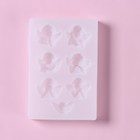 Молд Доляна «Ангелочки», силикон, 12,5×8,5×1,5 см, цвет белый - Фото 2