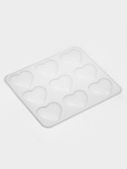 Форма для шоколада Доляна «Сердечки», силикон, 20×17.5×0.6 см, 9 ячеек (5.5×5 см), прозрачная - Фото 2