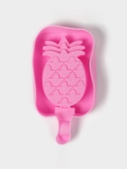Форма для мороженого Доляна «Ананас», силикон, 14×7.5×2.5 см, розовая - Фото 3