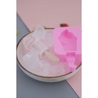 Форма для мороженого Доляна «Капкейк», силикон, 14×7,5×2,5 см, цвет розовый - Фото 12