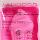 Форма для мороженого Доляна «Капкейк», силикон, 14×7,5×2,5 см, цвет розовый - фото 4342459