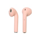 Наушники беспроводные LuazON i12 (NY), TWS, BT 5.0, 35/300 мАч, сенсор, матовые, розовые - фото 61882336