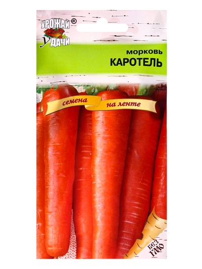 Семена на ленте Морковь «Каротель», 7.8 м, «Урожай удачи»