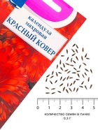 Семена цветов Календула махровая «Красный ковёр», 0.3 г, «Урожай удачи» - Фото 4