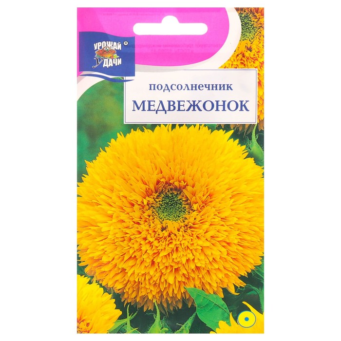 Семена цветов подсолнечник «Медвежонок», 0.5 г - Фото 1