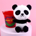 Мягкая игрушка Love you, панда - фото 3746280