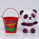 Мягкая игрушка Love you, панда - Фото 7