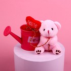 Мягкая игрушка «Я люблю тебя», медведь, цвета МИКС - фото 6525811