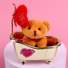 Мягкая игрушка «Люблю тебя», медведь, цвета МИКС - Фото 6