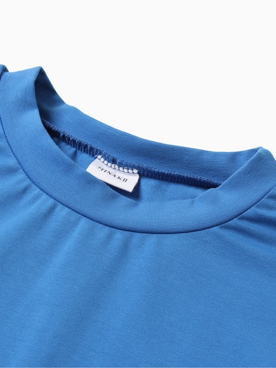 Лонгслив женский MINAKU: Basic line, электро, размер 42