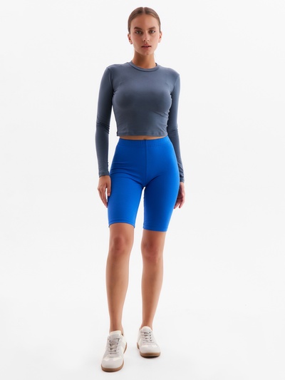 Лонгслив женский MINAKU: Basic line, графитовый, размер 42