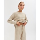 Костюм женский (джемпер, брюки) MINAKU: Casual Collection цвет бежевый, размер 48 (рост 170) 7559721 - фото 13700448