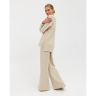 Костюм женский (джемпер, брюки) MINAKU: Casual Collection цвет бежевый, размер 48 (рост 170) 7559721 - фото 13700449