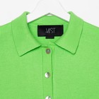 Джемпер поло MIST, р. 40-42, зеленый 7429299