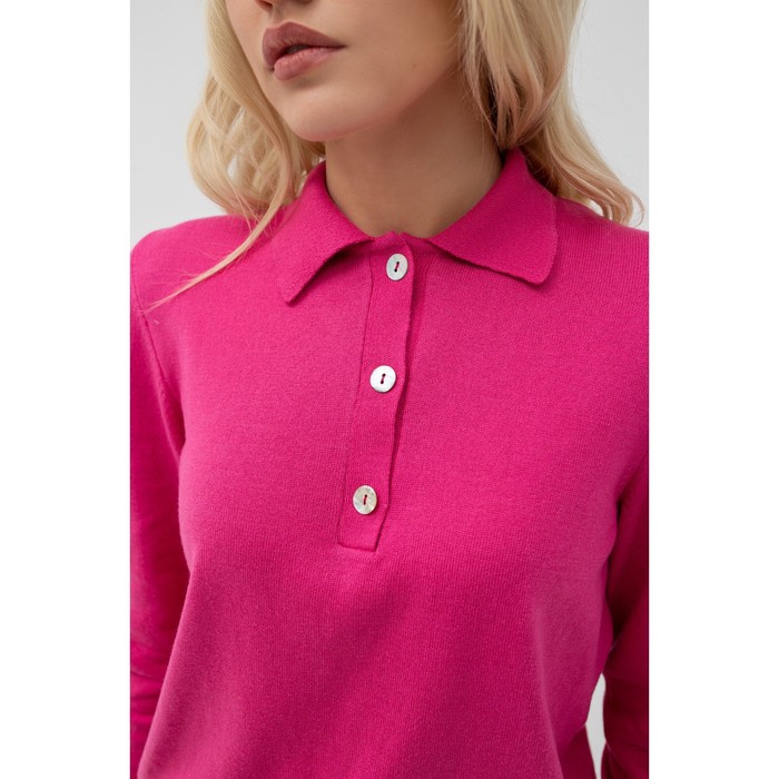 Джемпер поло MIST, р. 44-46, розовый 52549