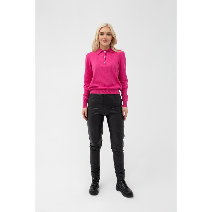 Джемпер поло MIST, р. 44-46, розовый 52549