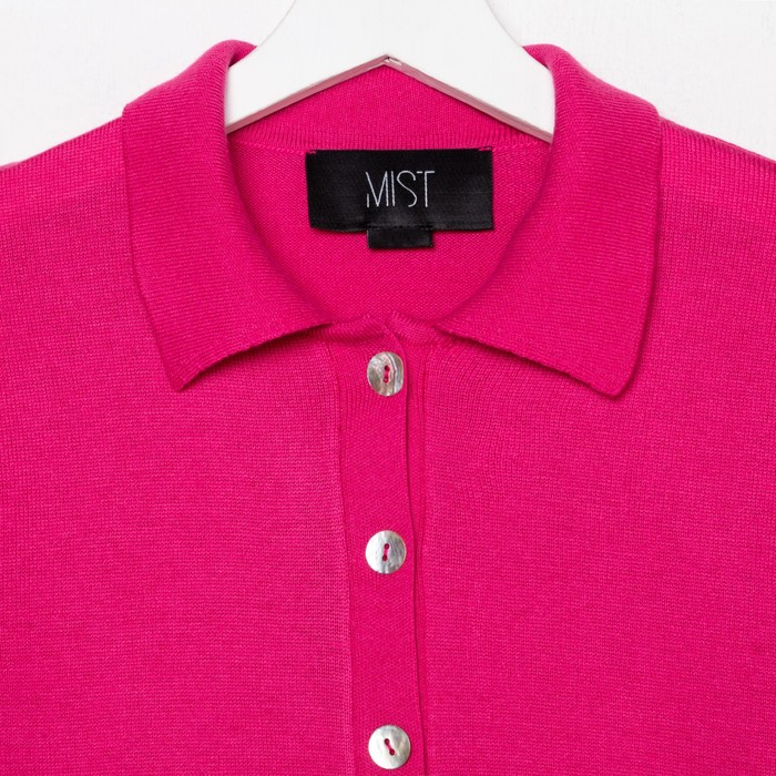 Джемпер поло MIST, р. 44-46, розовый 52549