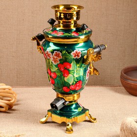 

Самовар №3 электрический, 1,5 л, с художественной росписью