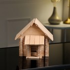 Конструктор деревянный «Загородный домик», 3 в 1, 146 деталей, массив бука - фото 3868171