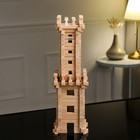 Конструктор деревянный «Башня», 213 деталей, массив бука - фото 6525988
