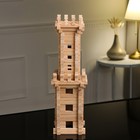 Конструктор деревянный «Башня», 213 деталей, массив бука - фото 3746401
