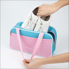 Сумка для обуви TEXTURA, на молнии, наружный карман, размер 33×10×20 см, розовая - Фото 3