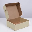 Коробка подарочная складная, упаковка, «Бежевая», 27 х 21 х 9 см - Фото 2