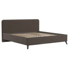 Кровать Миа, 1600х2000, ортопедическое осн+ПМ, Аватар 235/ Кофе - Фото 2